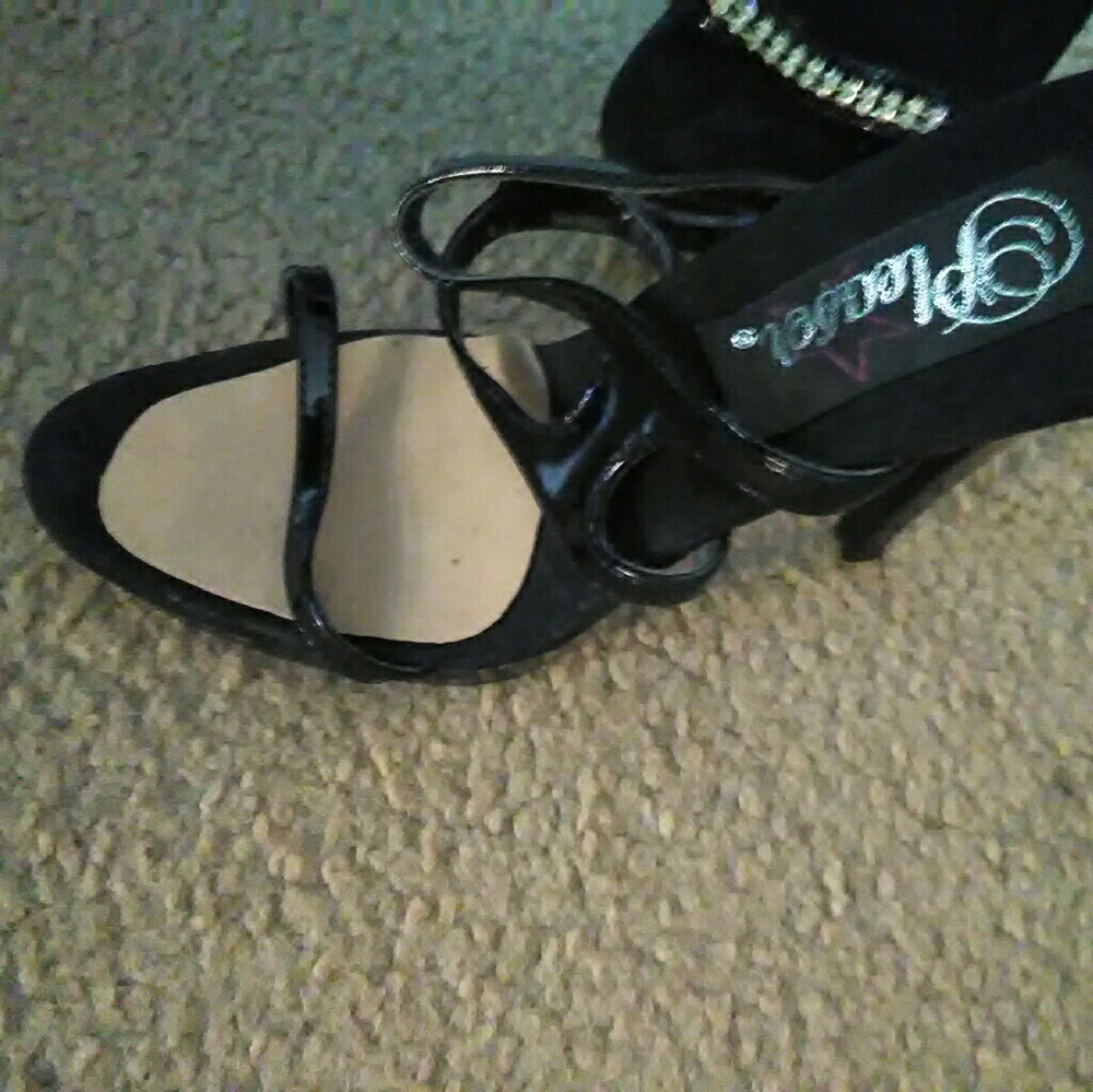 Lot of exotic dancer shoes (2 pair) & outfits