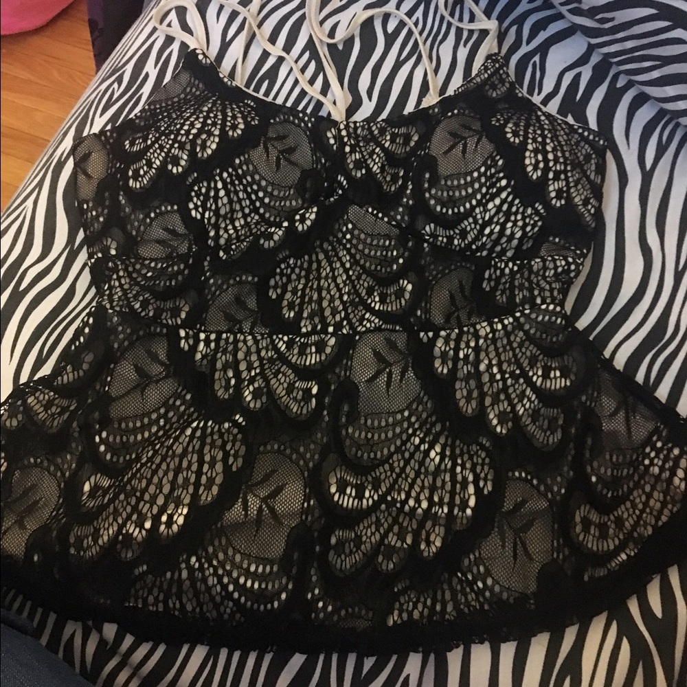 Lace tank top