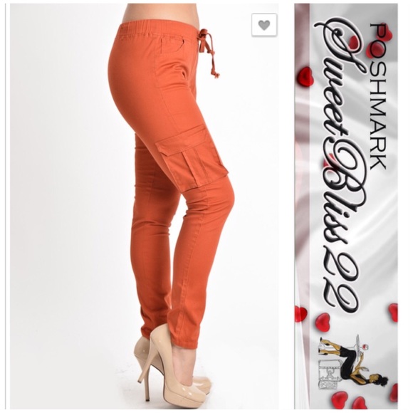 ✨Rust Cargo Joggers✨ - Picture 2 of 3