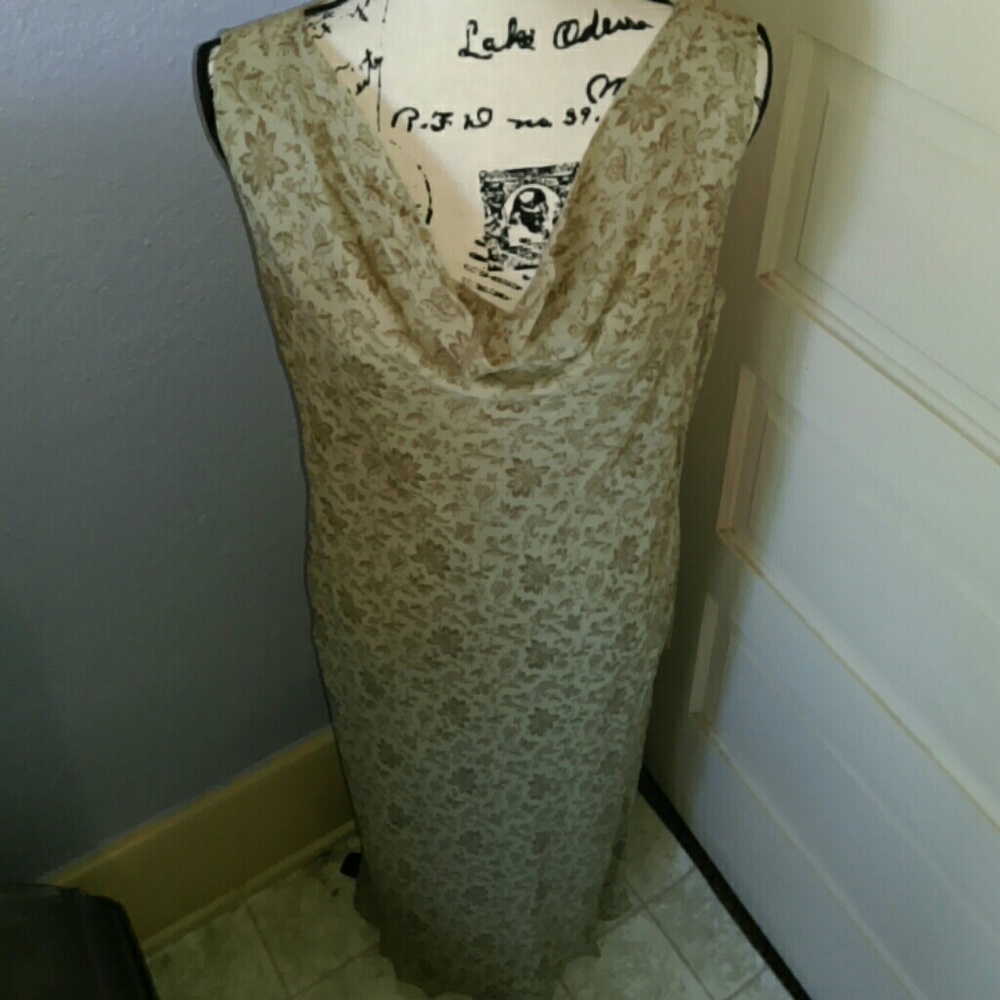 Beautiful Silk Banana Republic Dress