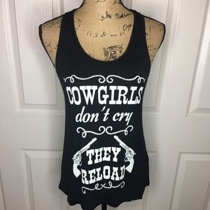 Bear Dance Cowgirl Tank Top