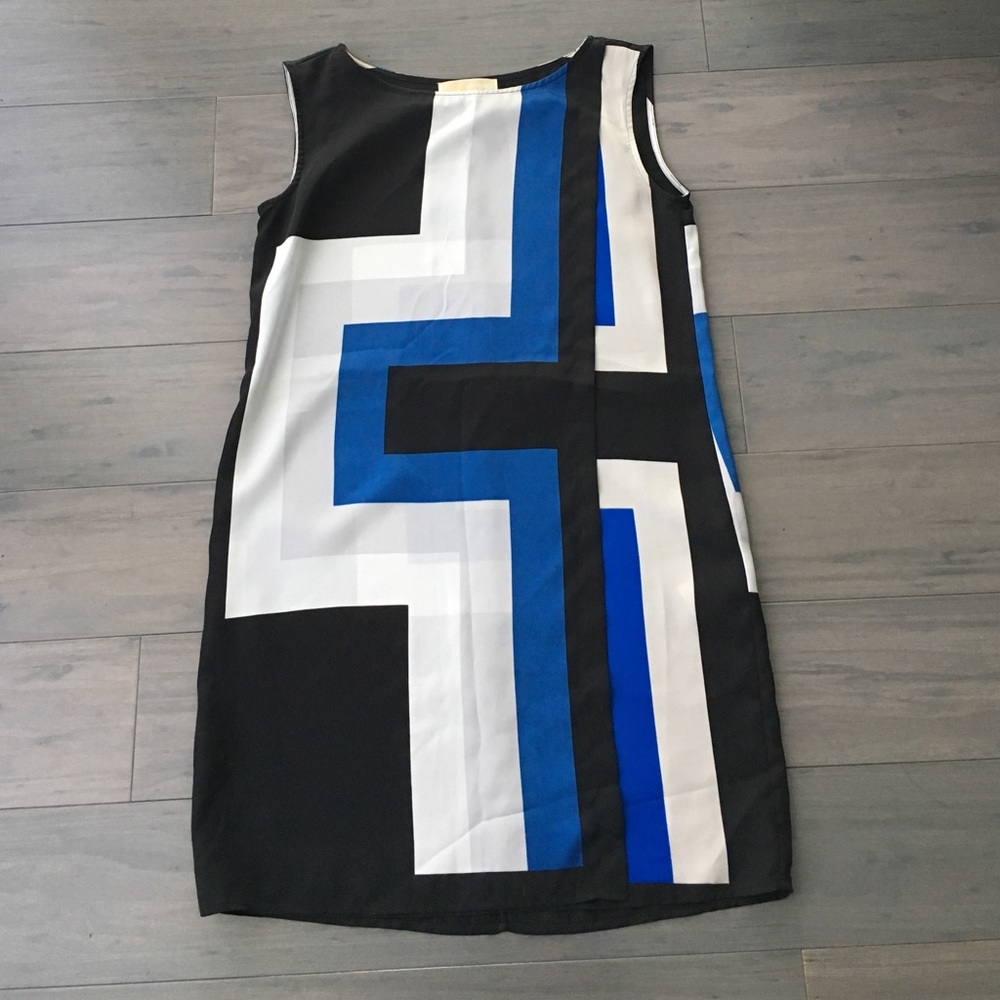 Michael Kors Color Block Dress Small