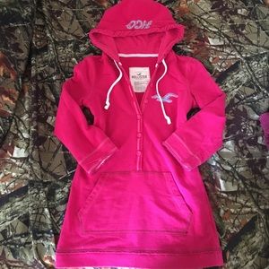 Hollister 3/4 hoodie top