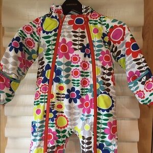 Mini Boden Fleece lined snow suit