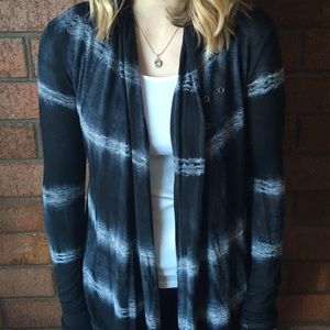 Gray and Black Daytrip Cardigan
