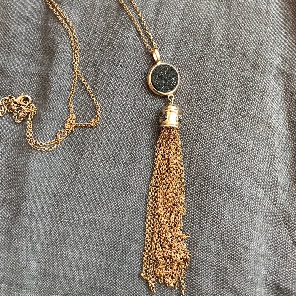 Statement Necklace with 13 inch chain.