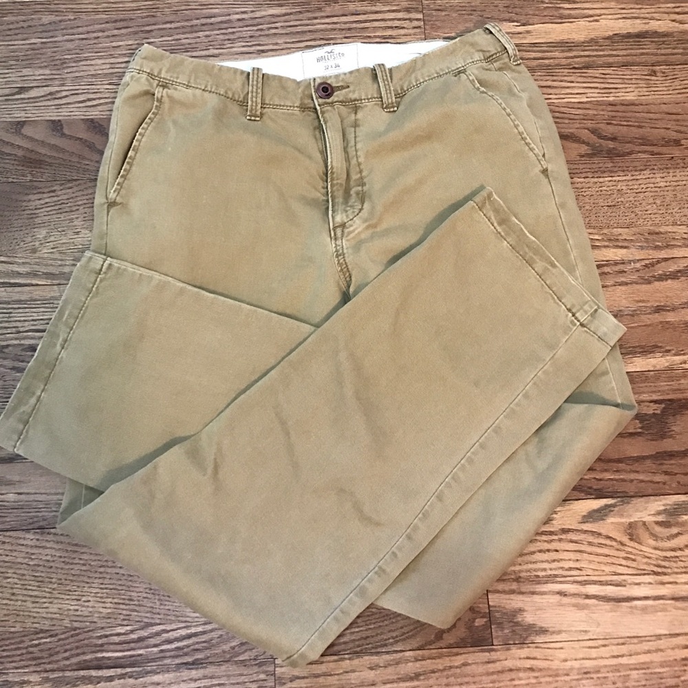 Hollister Khaki Pants Waist 32