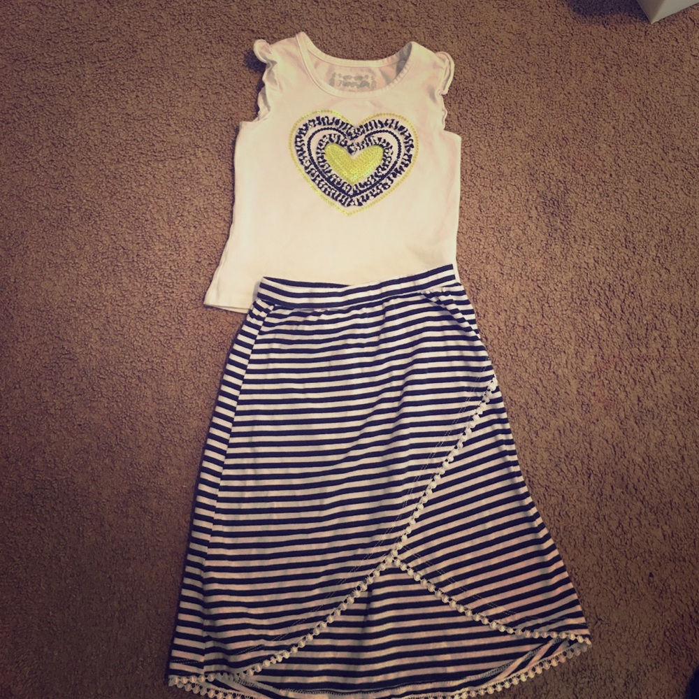 Precious Skirt/shirt set