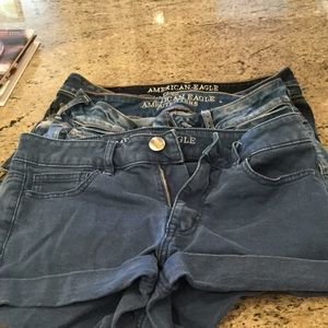 American Eagle midi shorts bundle