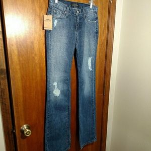 James Jeans Distressed Geneva Hole in Back