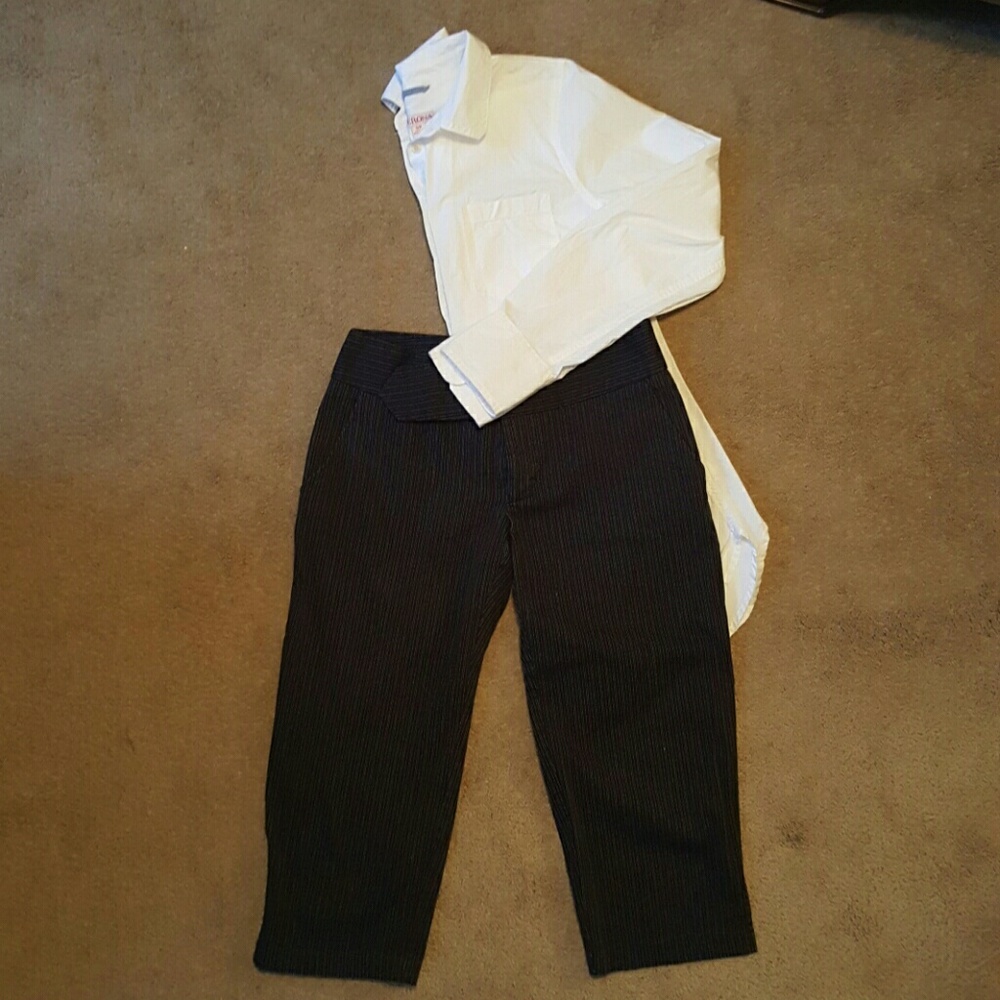 Crop dress pants