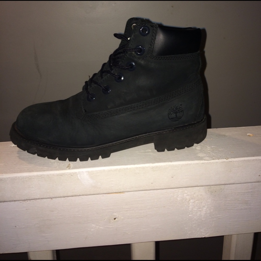 TIMBS ALL BLACK SIZE - Picture 1 of 2