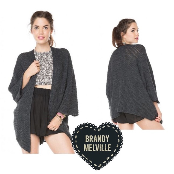 Brandy Melville Dolan sleeve Cardigan sweater - Picture 1 of 5