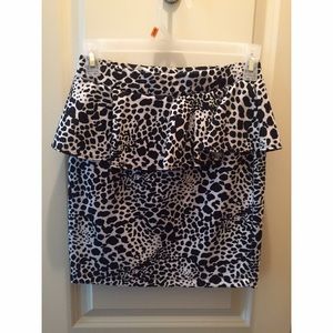 Forever 21 Brand - Black and White Pencil Skirt