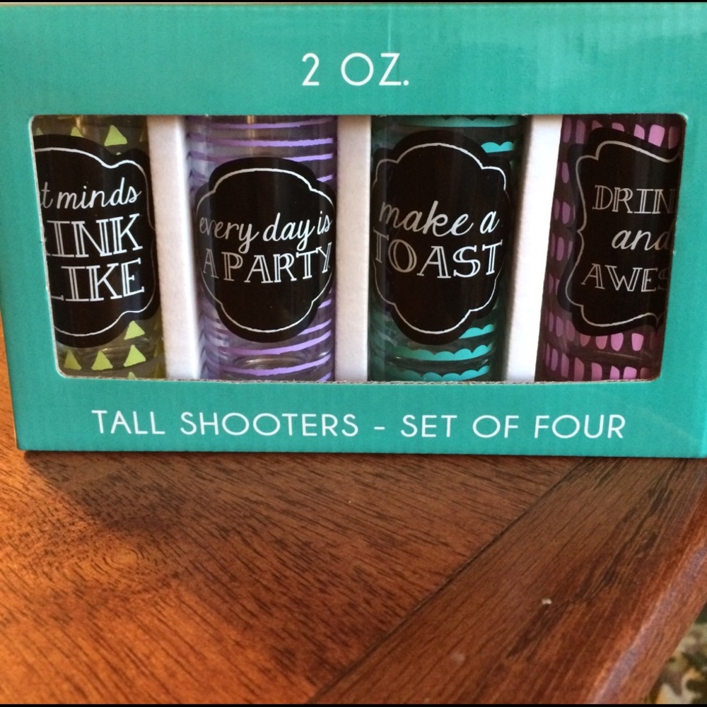 Tall shot glasses