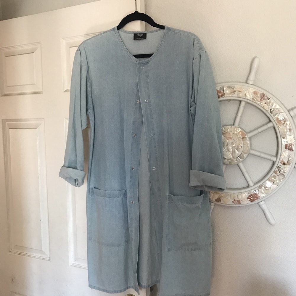 Jean Trench Coat.
