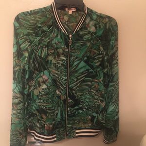 See through jungle bomber jacket