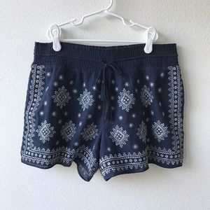 J Crew Embroidered Shorts Size XS (fit like M)