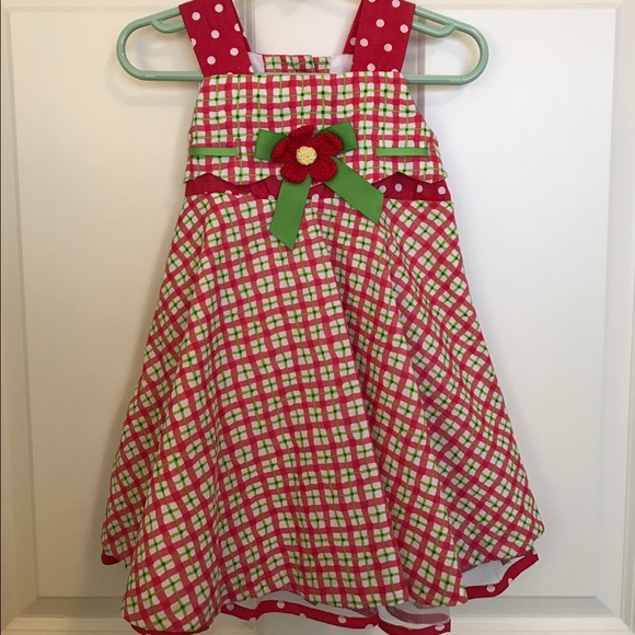 Rare Editions Girls Dress 12 mo - Picture 1 of 3