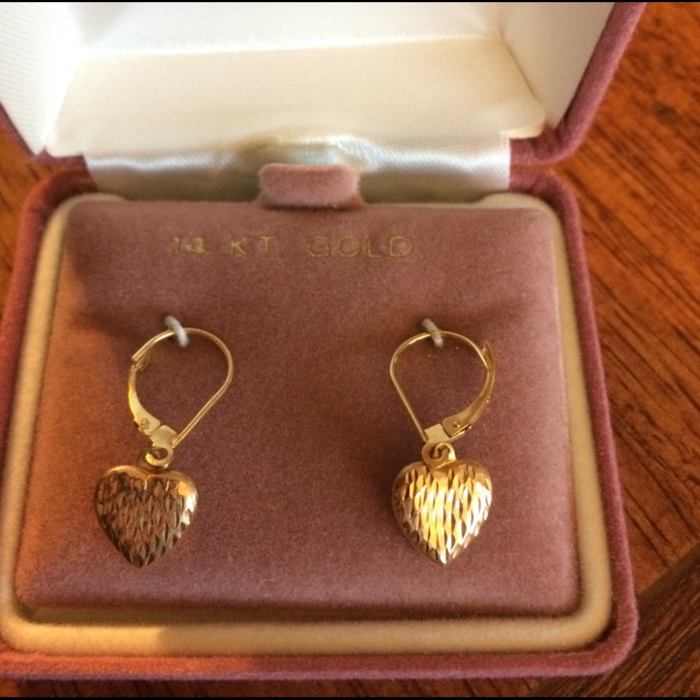 14k gold earrings