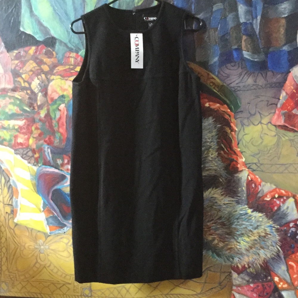 Company Ellen Tracy wool sleeveless dress. Classic