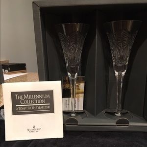 Waterford 5th toast in millennium collection