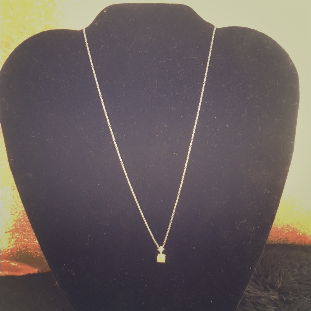 Tiffany's Yellow Diamond Necklace