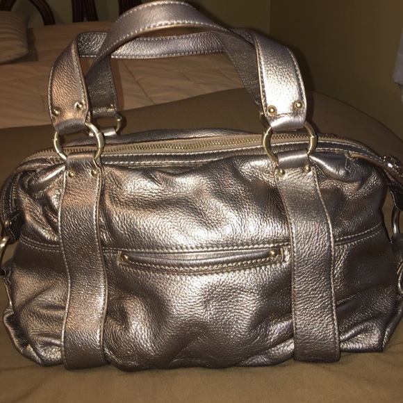 Authentic Michael Kors Bronze purse - Picture 3 of 7