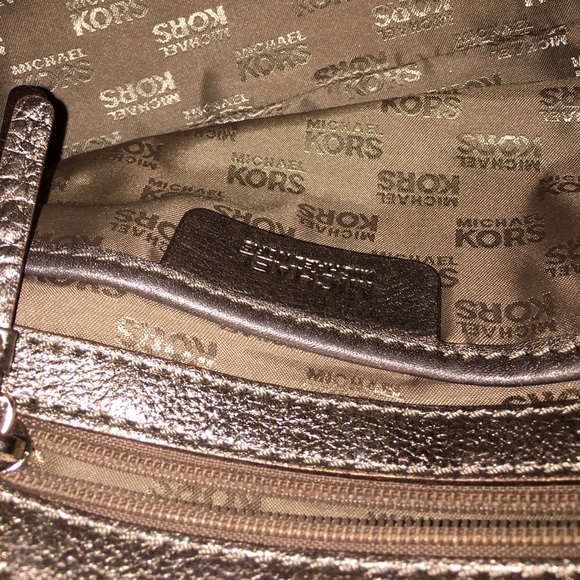 Authentic Michael Kors Bronze purse - Picture 5 of 7