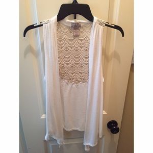 Eyelash Brand - Off White Throw Over/Shaw