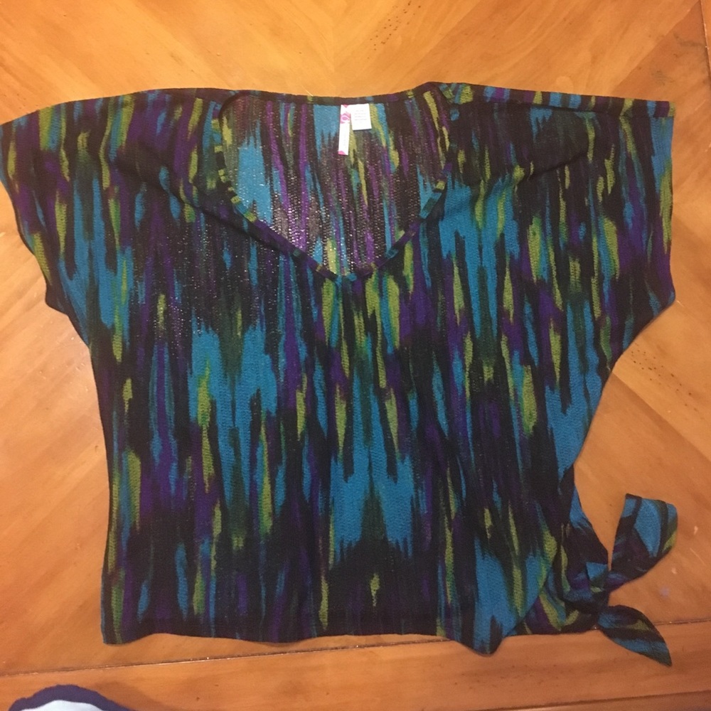 Real purple & black blouse 👚