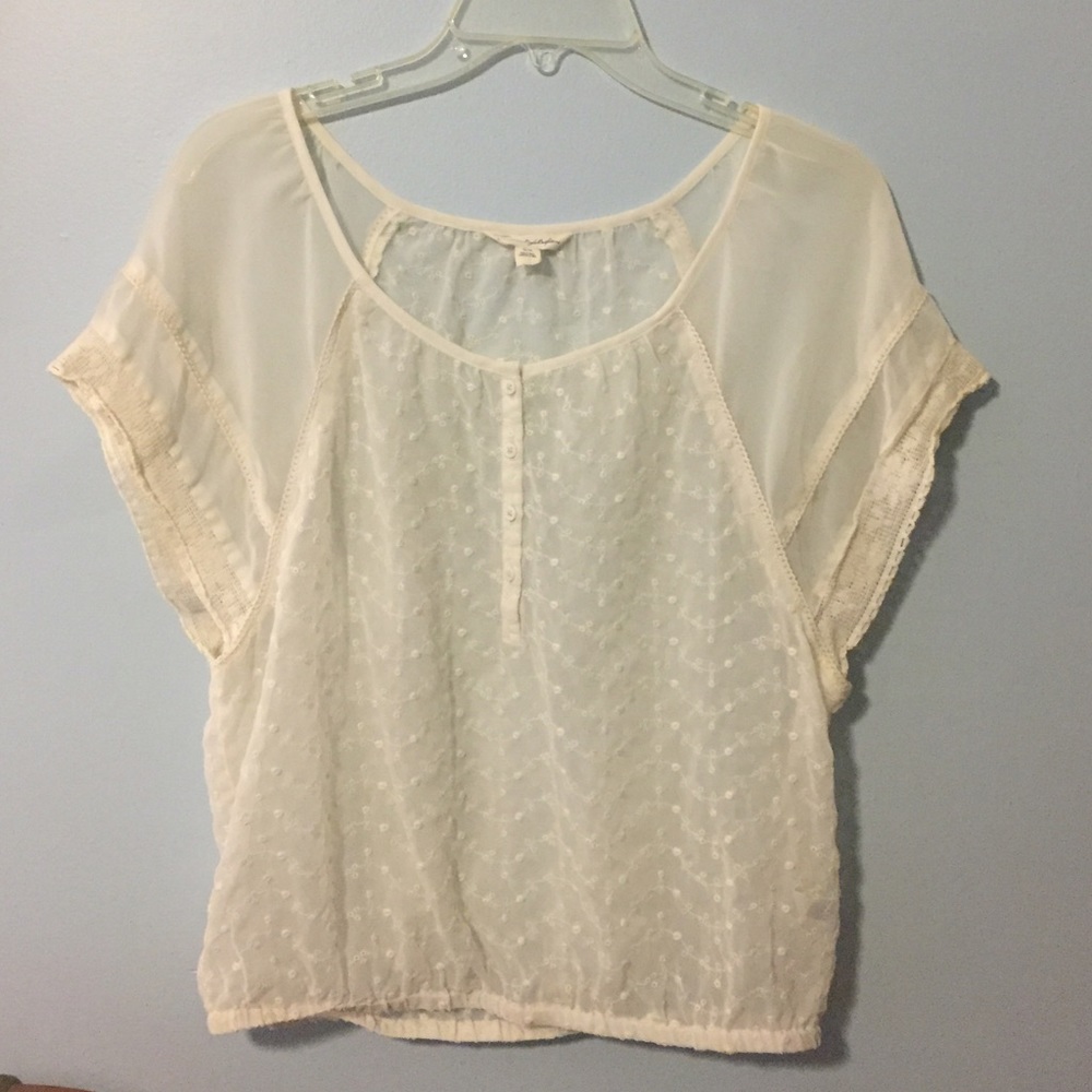 American Eagle sheer top
