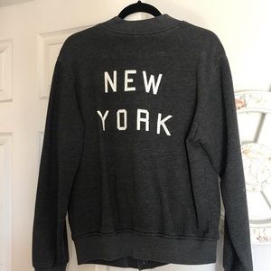 Brandy Melville New York, vintage bomber jacket.