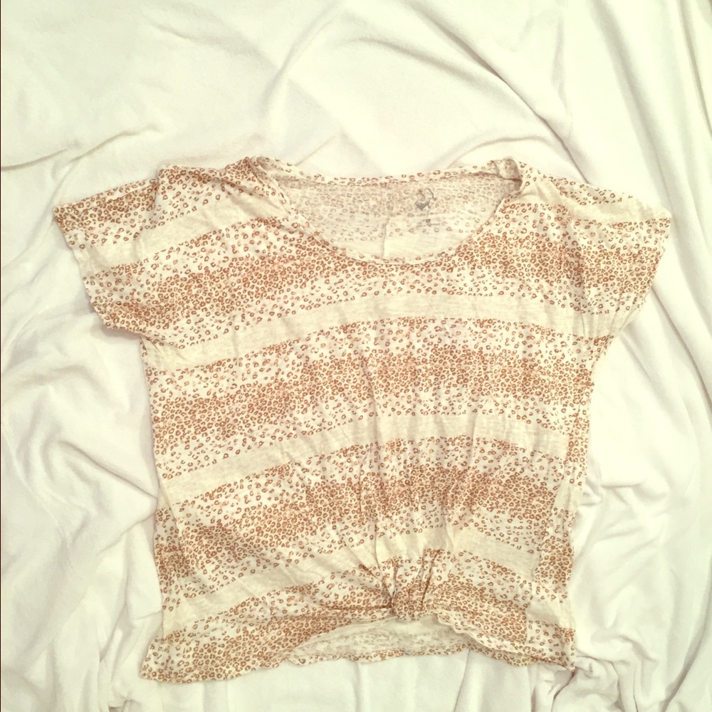 New York & Company animal print T-shirt