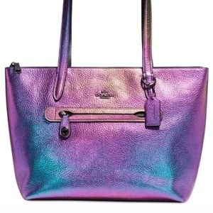 Coach Taylor Hologram Tote # 57329