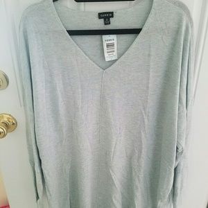 Torrid V-neck dolman sweater