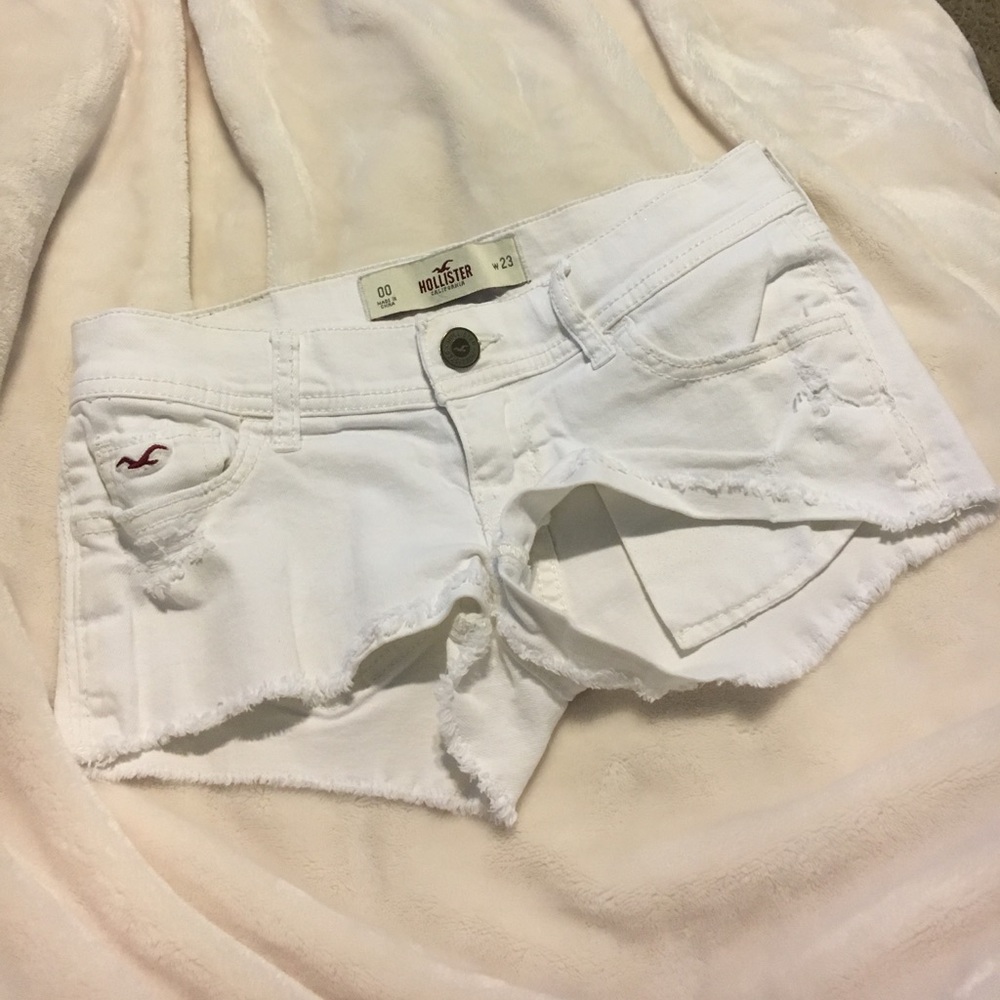 White Hollister Shorts