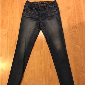 Super stretch American eagle skinny jegging