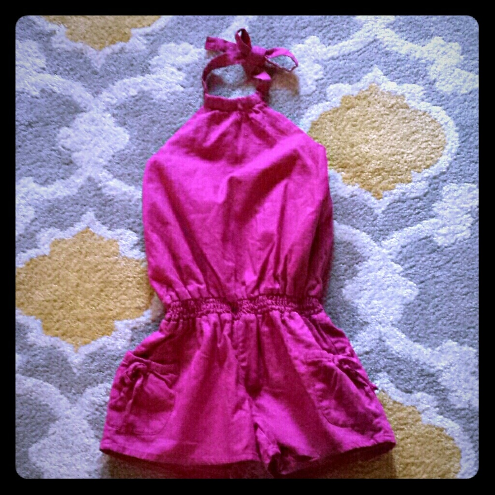 Girl's Halter Jumper ??