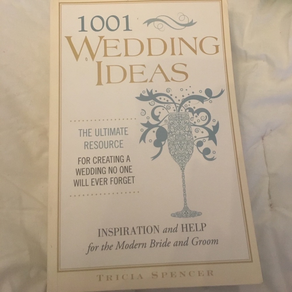 Not for sale! 1001 WEDDING IDEAS!!