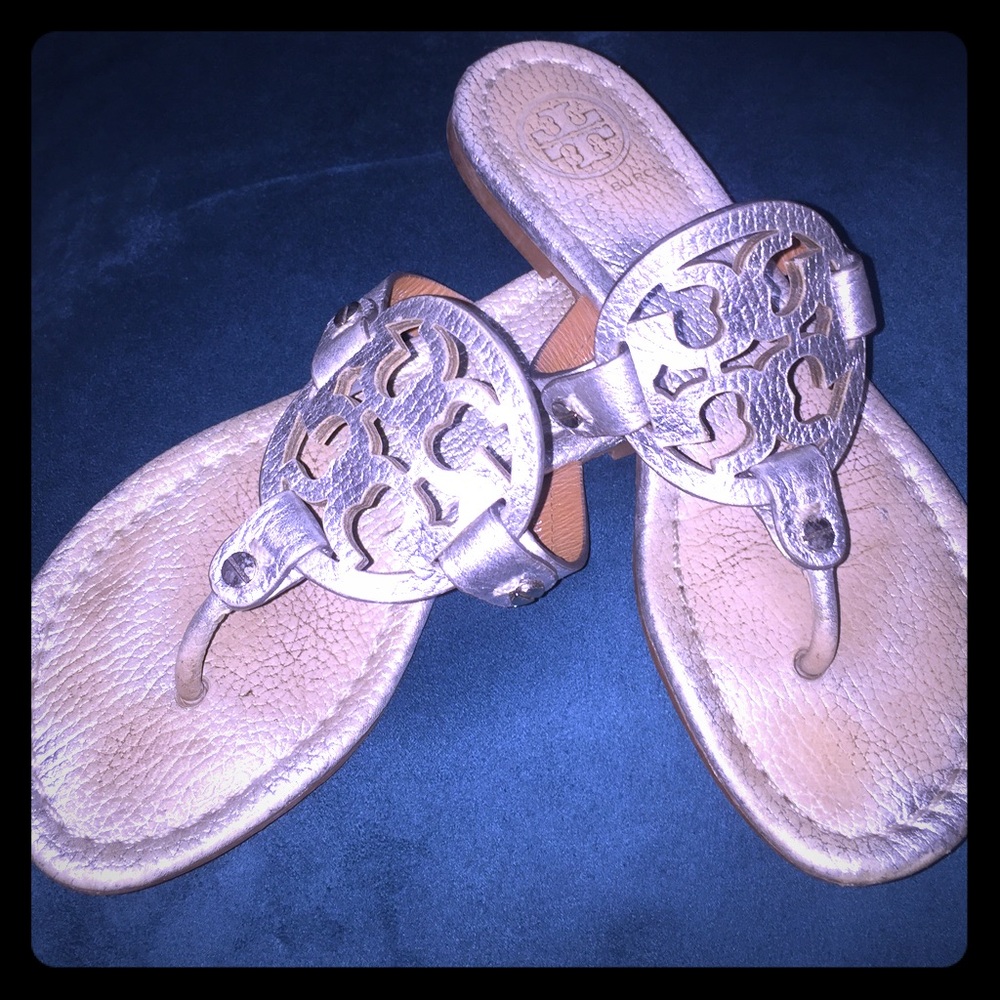 Tory Burch Metallic Miller Sandal