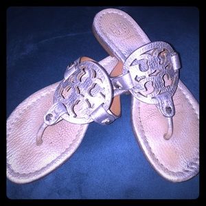 Tory Burch Metallic Miller Sandal