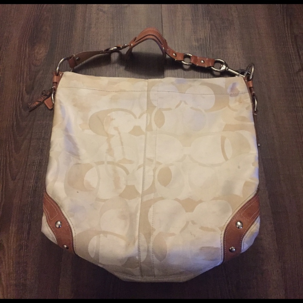 Genuine coach large purse
