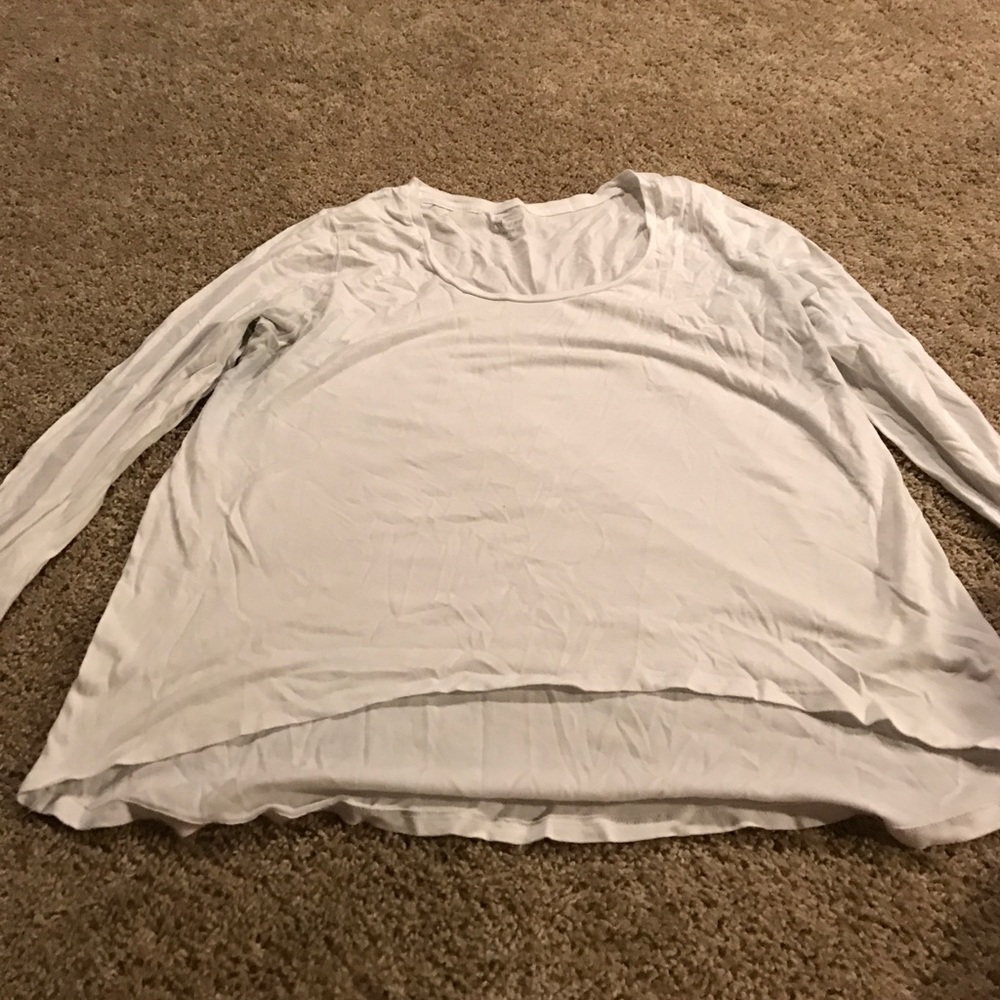 High low long sleeve shirt