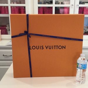 Empty Louis Vuitton box.