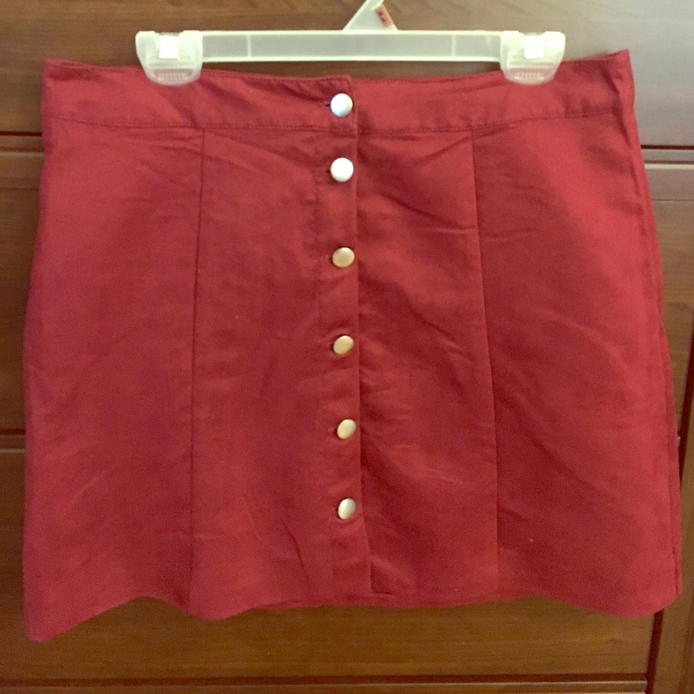 Button Up Skirt