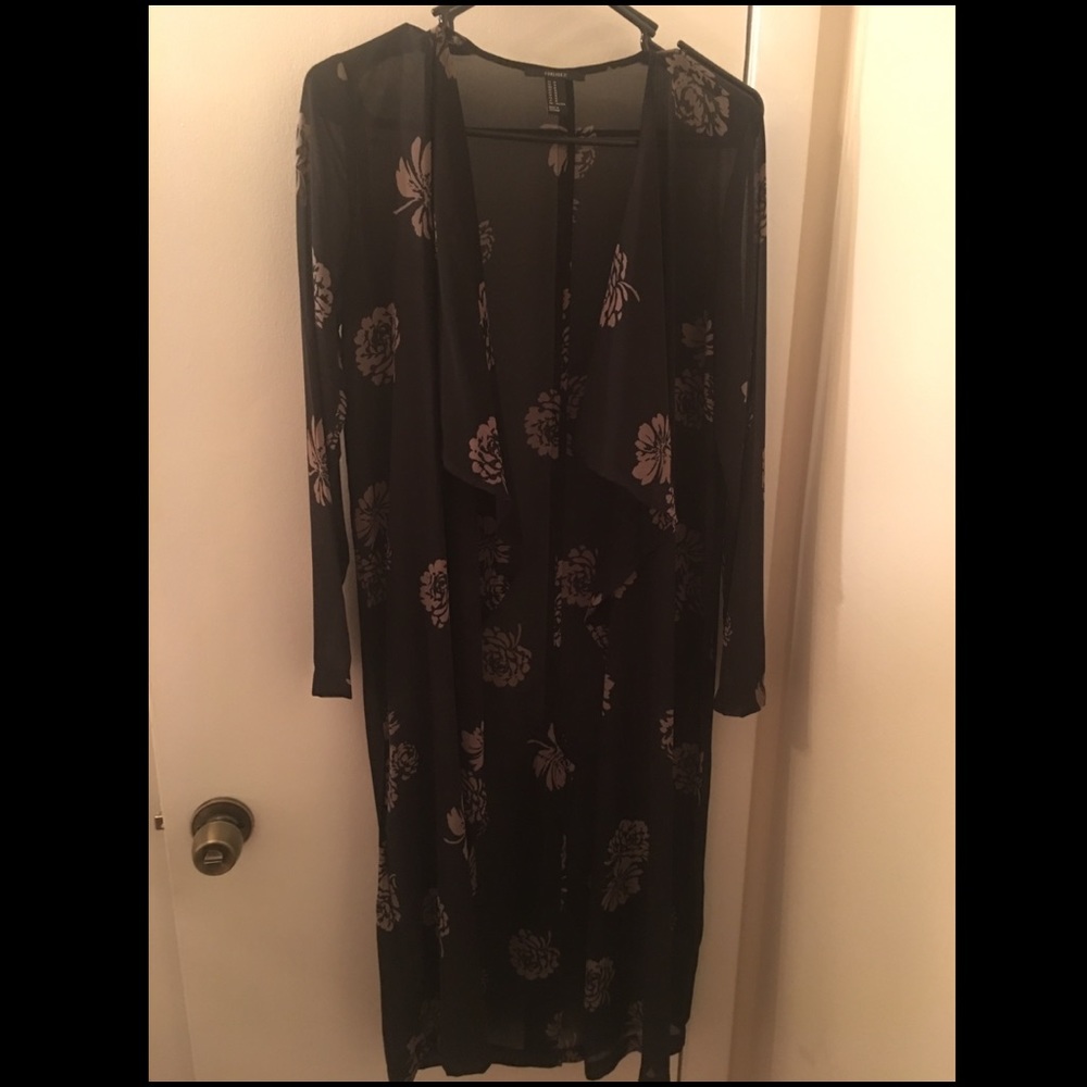 Forever 21 Sheer Kimono