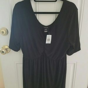 Torrid high-low babydoll top