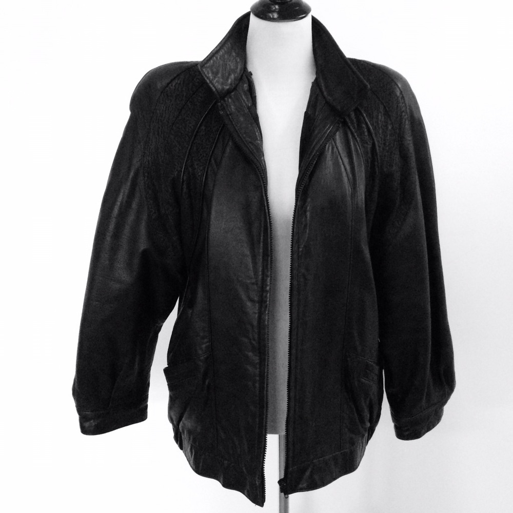 Vintage leather jacket