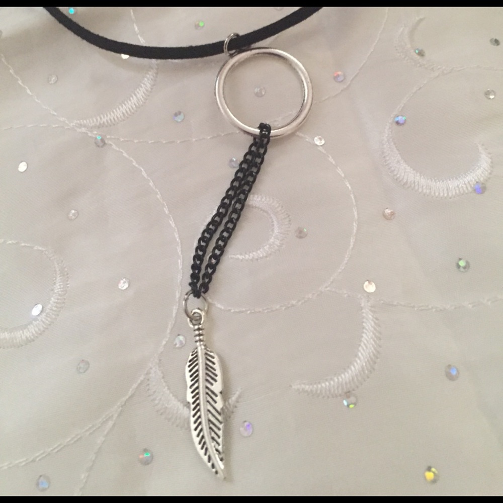 SALE!!!Beautiful Choker with attached necklace!